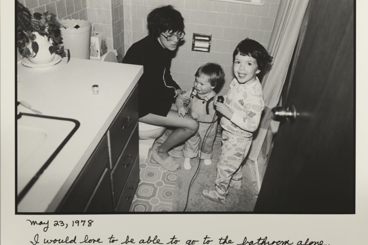 "Bathroom" May 23, 1978 Judy Gelles