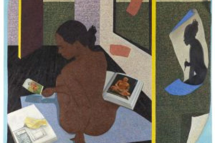 A Real Allegory of Her Studio, Mequitta Ahuja, 2015