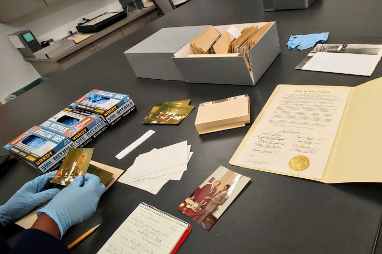 Photo of the John Rhoden Archives