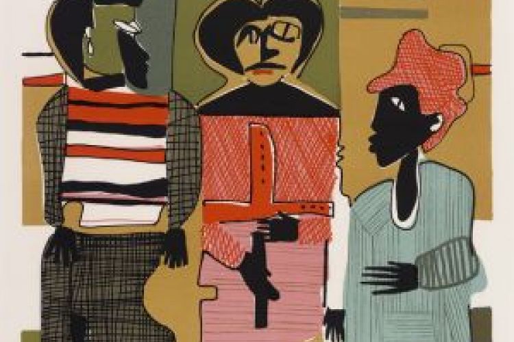 Firebirds Romare Bearden, 1979