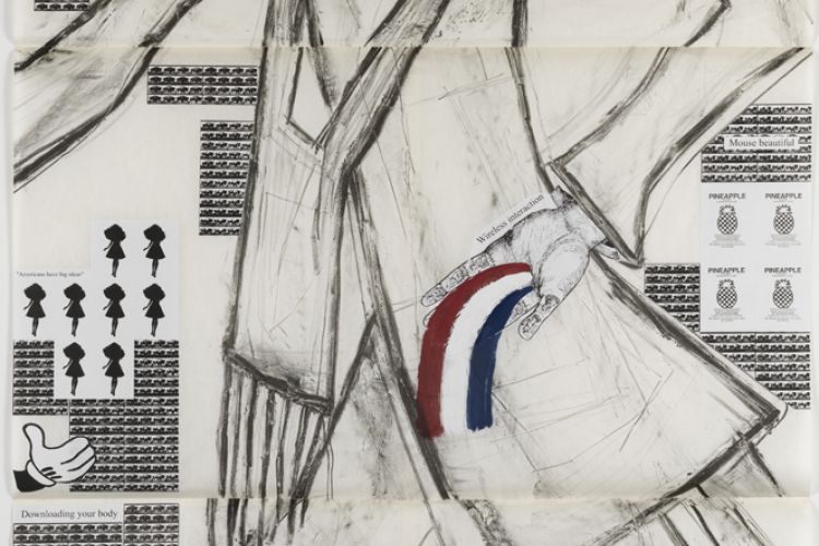 What is an American?, Jaune Quick-to-See Smith, 2001-2003