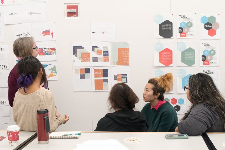 Students in an Illustration Class