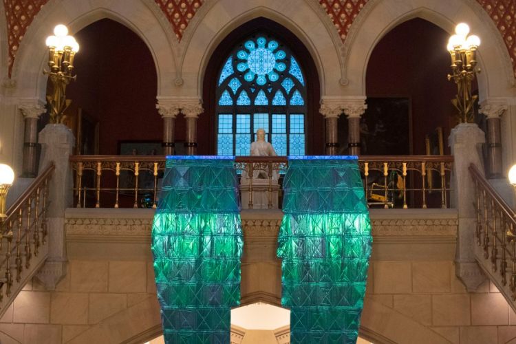 Ashley Garner, MFA Installation in the Historic Landmark Building, 2020