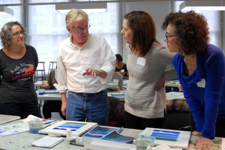 James Toogood and CE Students