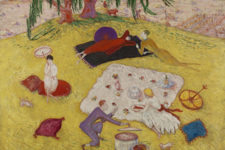 Picnic at Bedford Hills, Florine Stettheimer