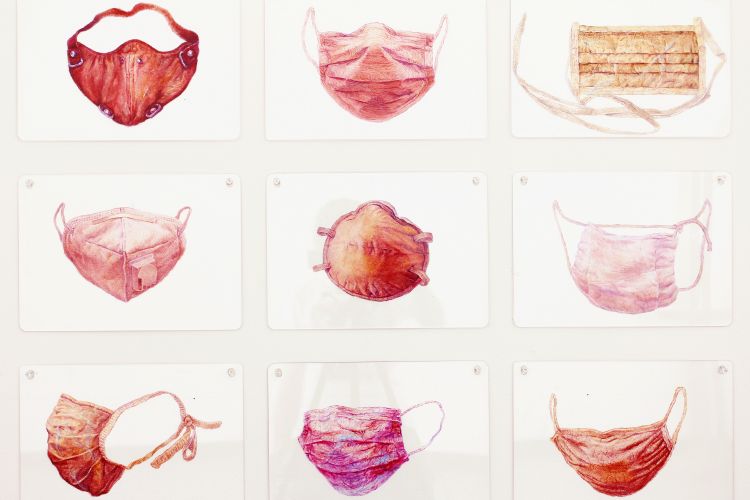 Identity & Masks, 2015-16, by Chenlin Cai (Courtesy of the artist)