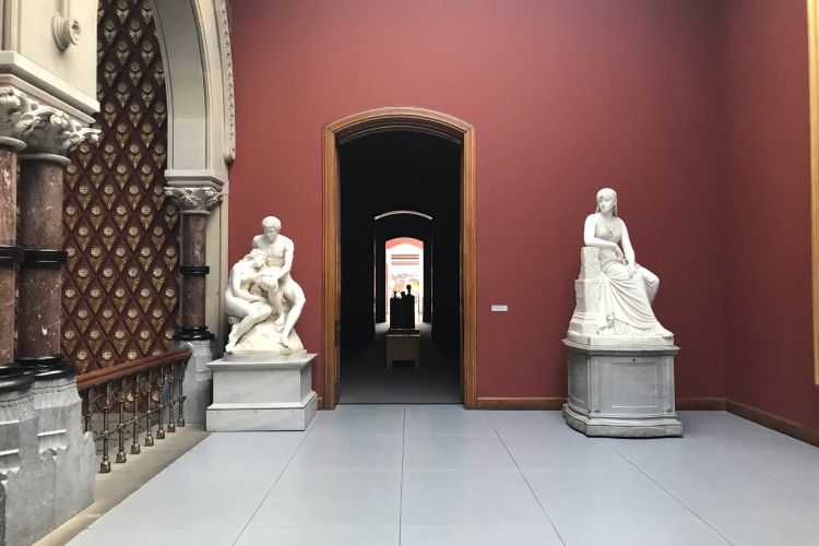 Gallery view of Jerusalem in museum