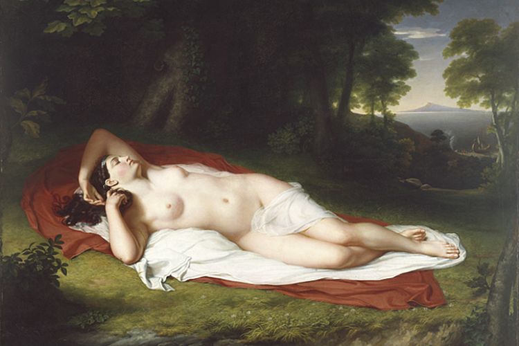 Ariadne Asleep on the Island of Naxos John Vanderlyn