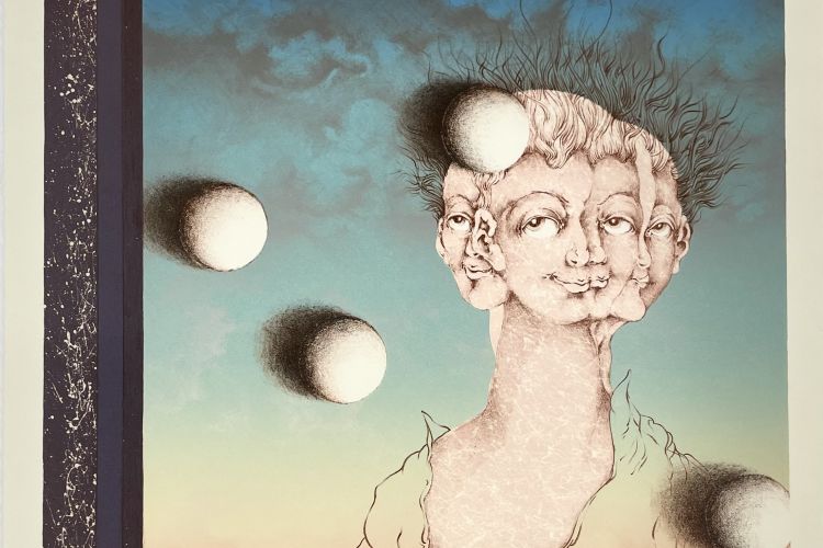 Lithograph by Eberhard Eggers