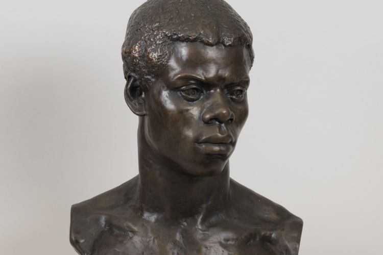 Slave Boy, bronze bust attributed to May Howard Jackson