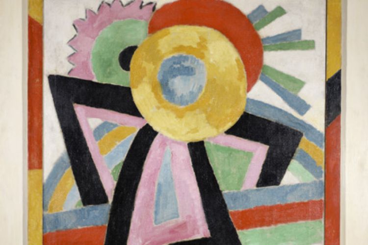 Flower Abstraction by Marsden Hartley