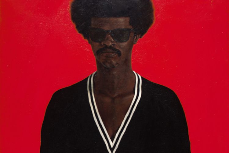 Painting by Barkley L. Hendricks, J.B.S. III, 1968