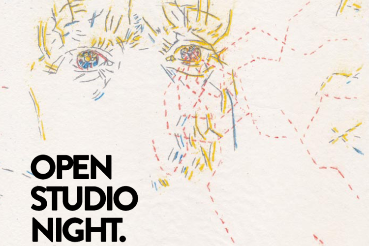 Kiki Smith (American, b. Germany 1954) and John Coletti (American), Light Trail (detail), 2012, a portfolio of 12 prints by Kiki Smith in handmade paper with hand screened paper pulp, polymer intaglio, chine collé, and gold leaf, with a silkscreened poem by John Coletti, 8 ½ x 11 inches each. Edition of 11. Published by the Brodsky Center at PAFA, Philadelphia.