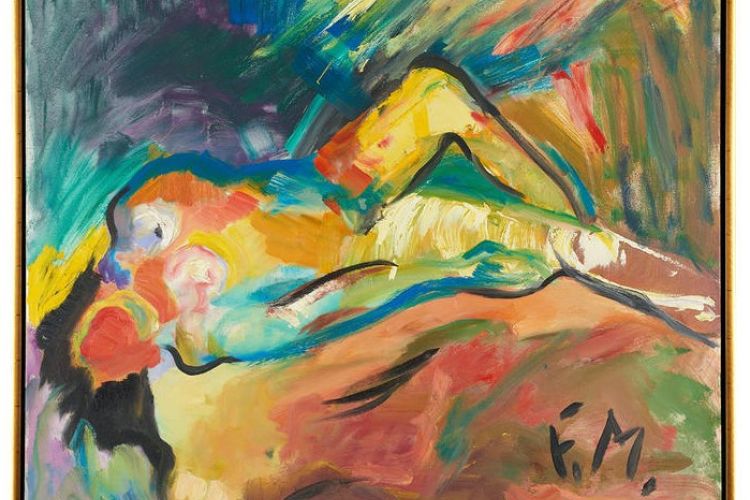 Frances M. Maguire's painting 