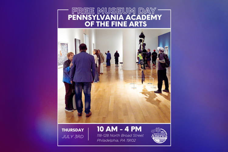 Wawa Welcome America’s Free Museum Day graphic