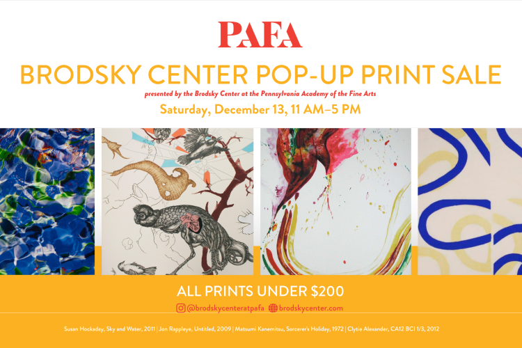 Graphic for the Brodsky Print Sale