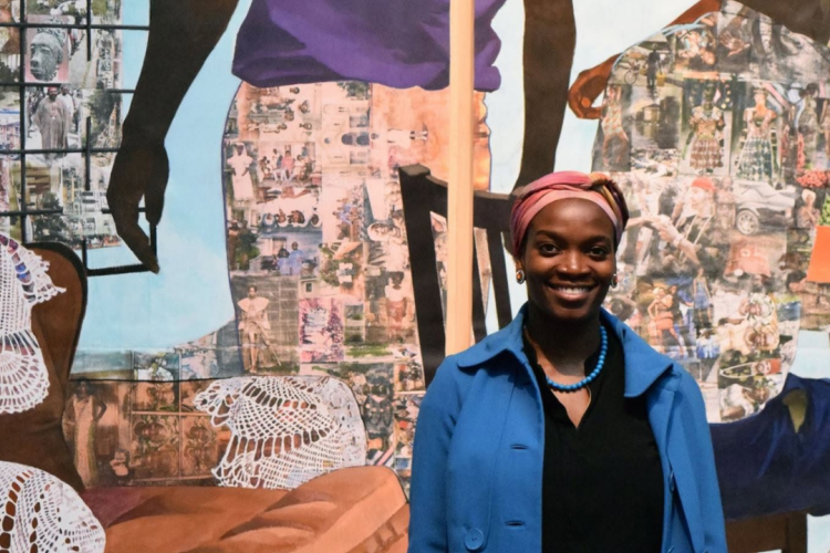 Njideka Akunyili Crosby I Always Face You Even When It Seems Otherwise 2012 PAFA
