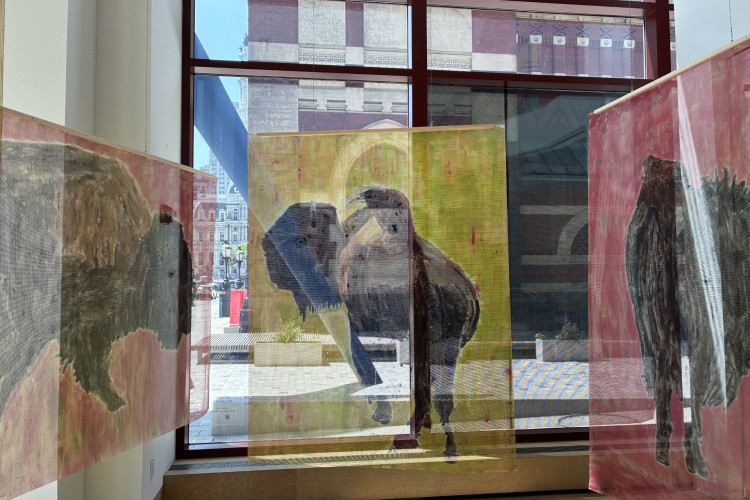 Ian Butz Broad St Studio Installation 